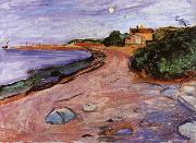 Scenery of Aosike Edvard Munch